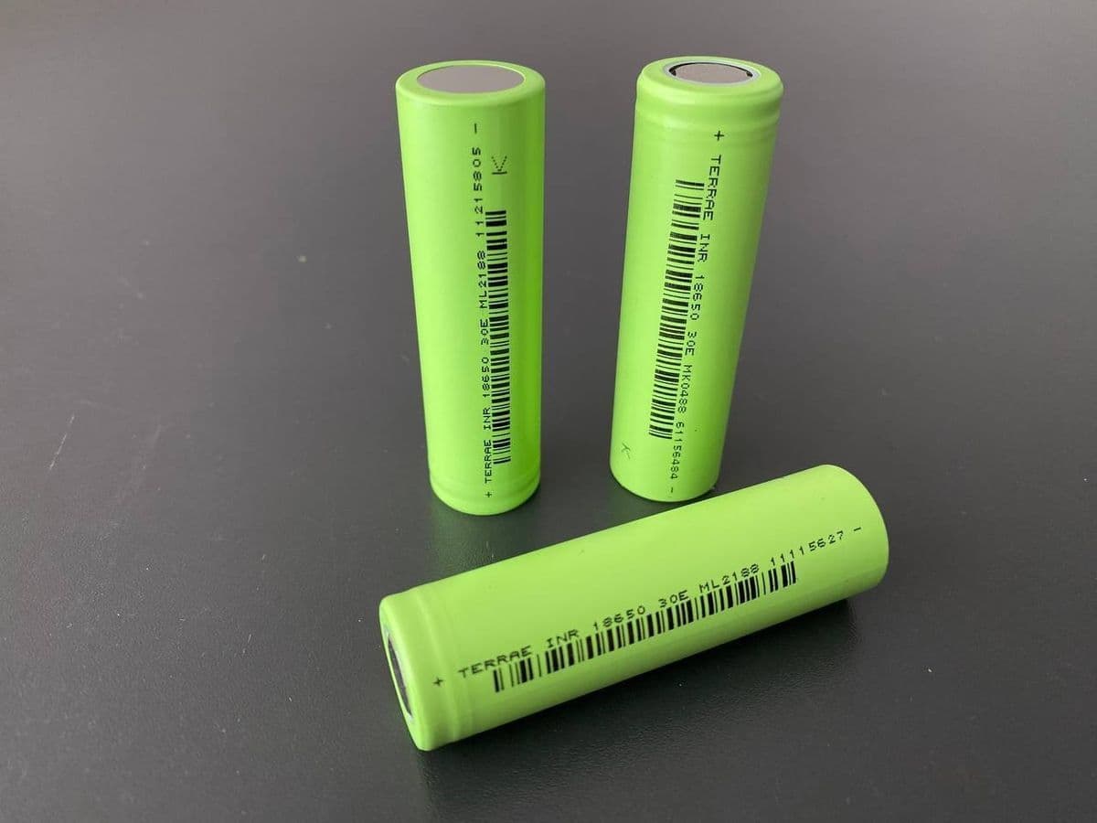 Акумулятор Li-Ion TerraE INR 18650 3,7V 3000mAh 6A