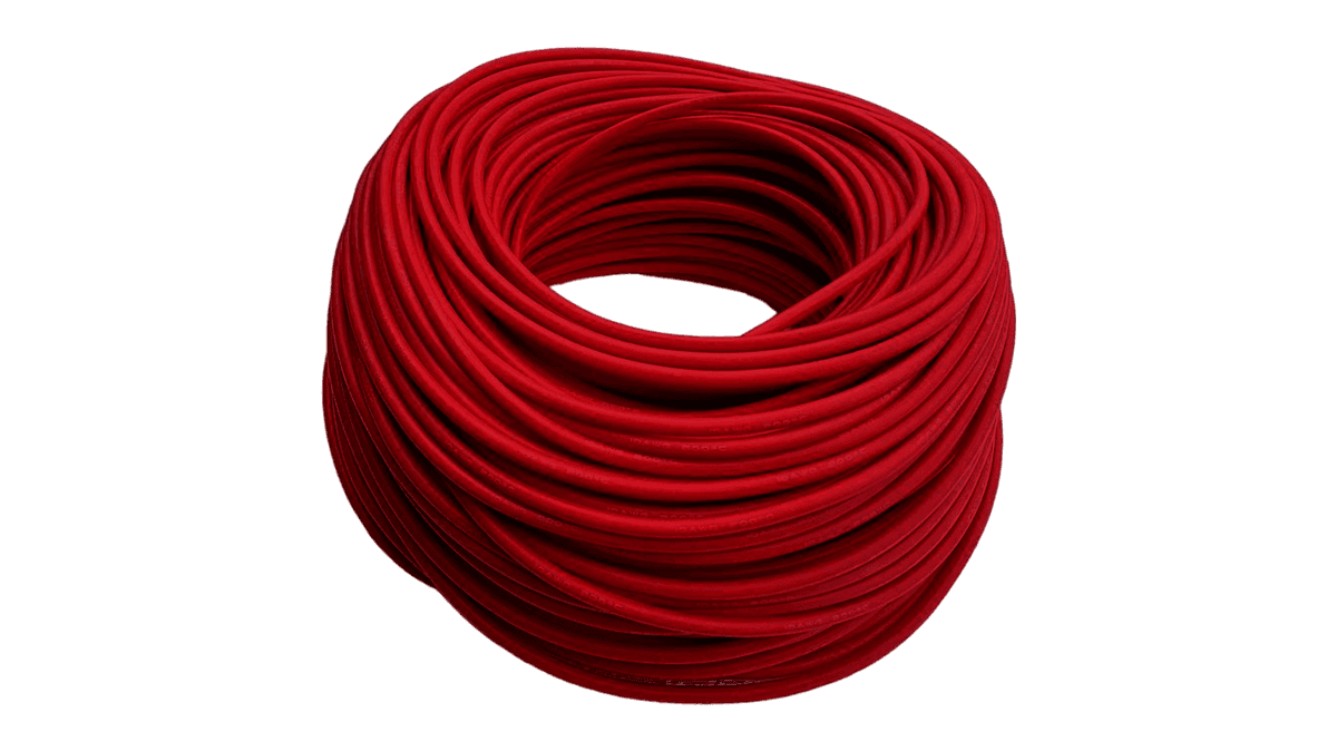 Провід силіконовий 10AWG червоний 100m