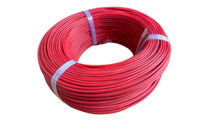 Провід силіконовий 14AWG червоний 200m 14awg-200m фото