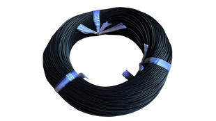 Провід силіконовий 20AWG чорний 200m 20awgк-200m фото
